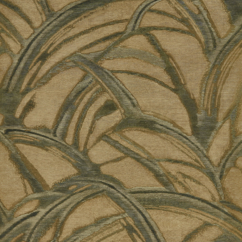 113229 Kimono Kasuri Clay and Graphite Wallpaper by Harlequin