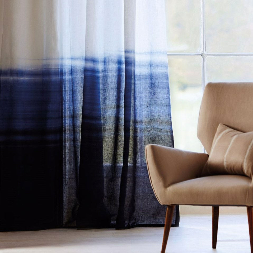 130958 Tranquil Indigo Denim Fabric by Harlequin