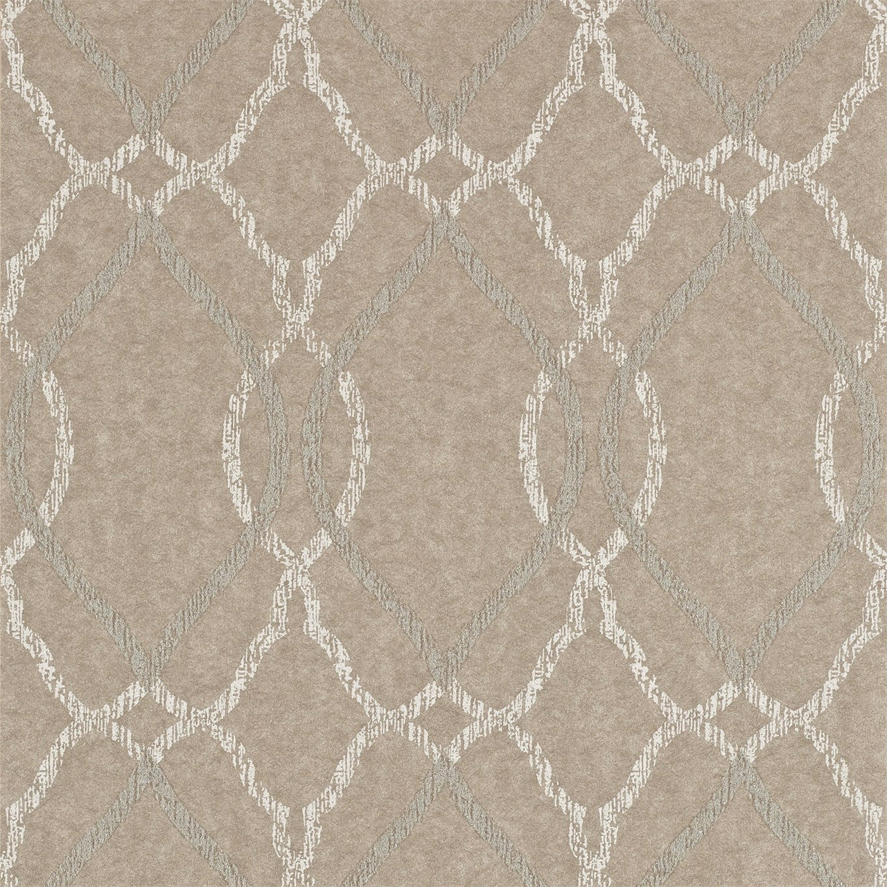 110608 Comice Purity Mocha Wallpaper by Harlequin