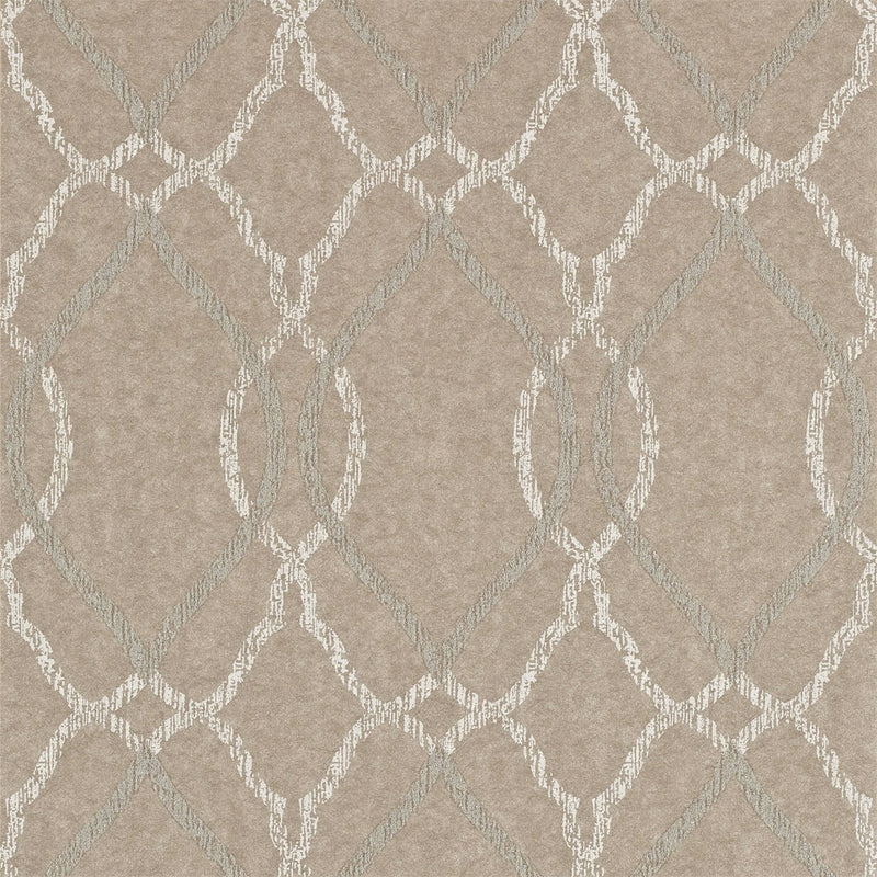 110608 Comice Purity Mocha Wallpaper by Harlequin