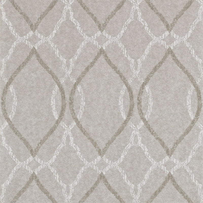 110609 Comice Purity Platinum Wallpaper by Harlequin