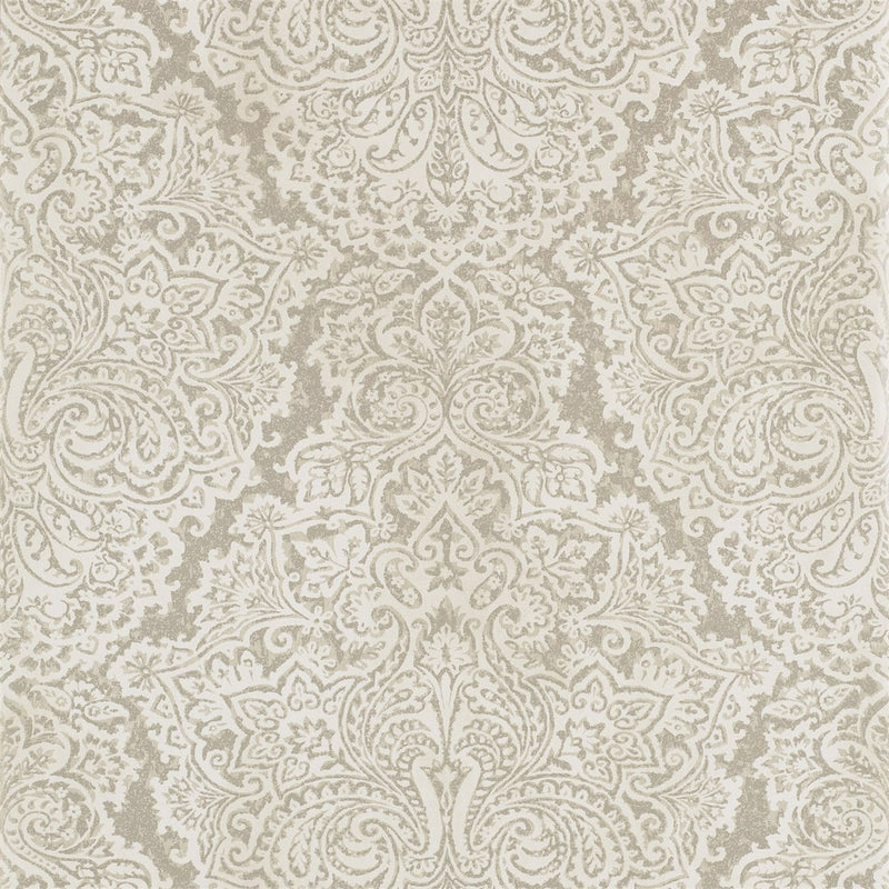 110640 Aurelia Purity White Gold Wallpaper by Harlequin