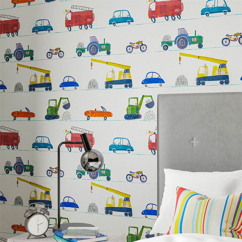 Just Keep Trucking Book Of Little Treasures Wallpaper By Harlequin