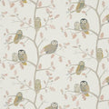 Little Owls Book of Little Treasures Powder Fabric by Harlequin