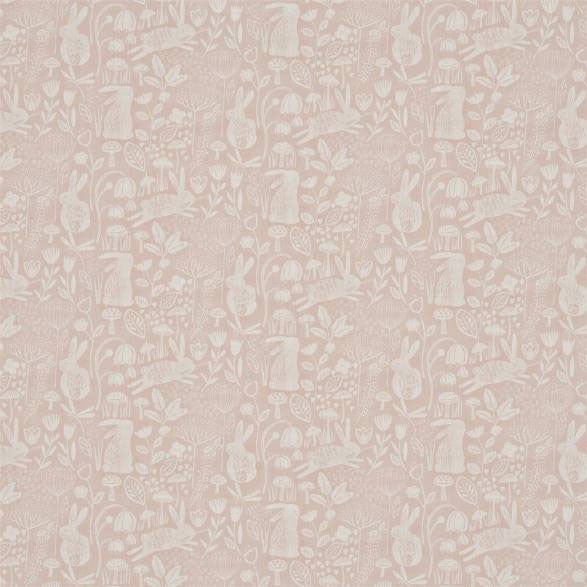 120936 Into the Meadow Book of Little Treasures Powder Harlequin Fabric