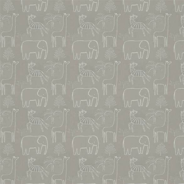 133537 Funky Jungle Book of Little Treasures Stone Harlequin Fabric
