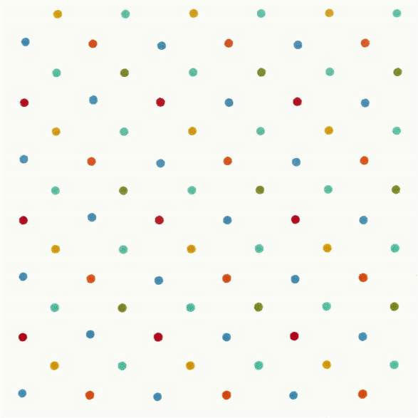 133550 Bon Bon Book of Little Treasures Poppy Marine Aqua Gecko Harlequin Fabric