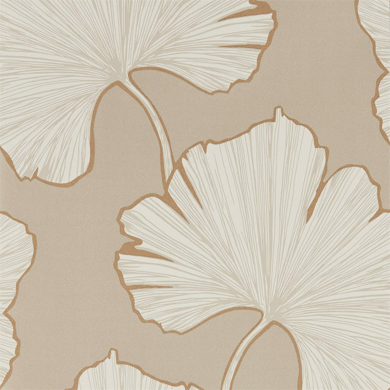 111712 Azurea Purity Champagne Wallpaper by Harlequin