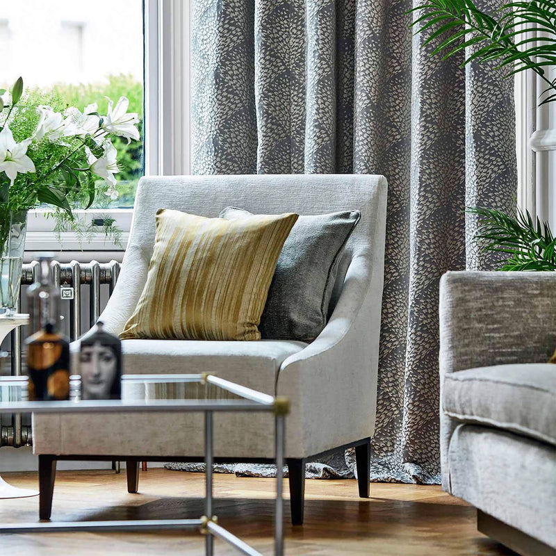 HLUT132580 Charm Pewter Fabric by Harlequin