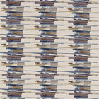 130695 Zeal Old Navy Denim Tan Harlequin Fabric