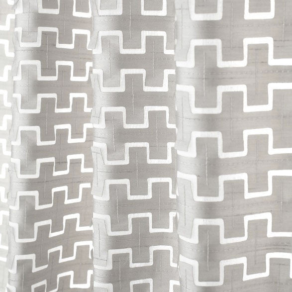 131502 Noa Steel Fabric by Harlequin