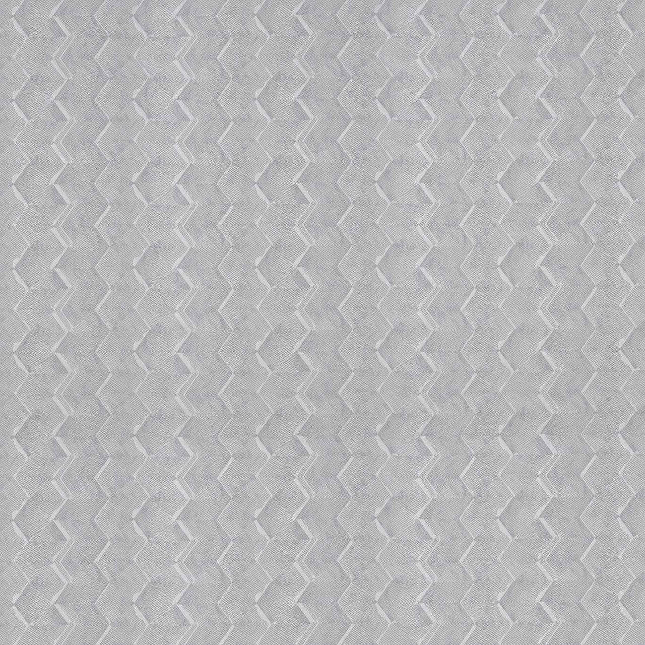 132273 Tanabe Reflect Silver Harlequin Fabric