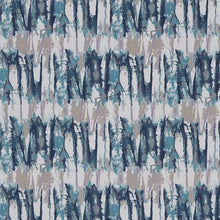 131370 Takara Teal Ink Fabric by Harlequin
