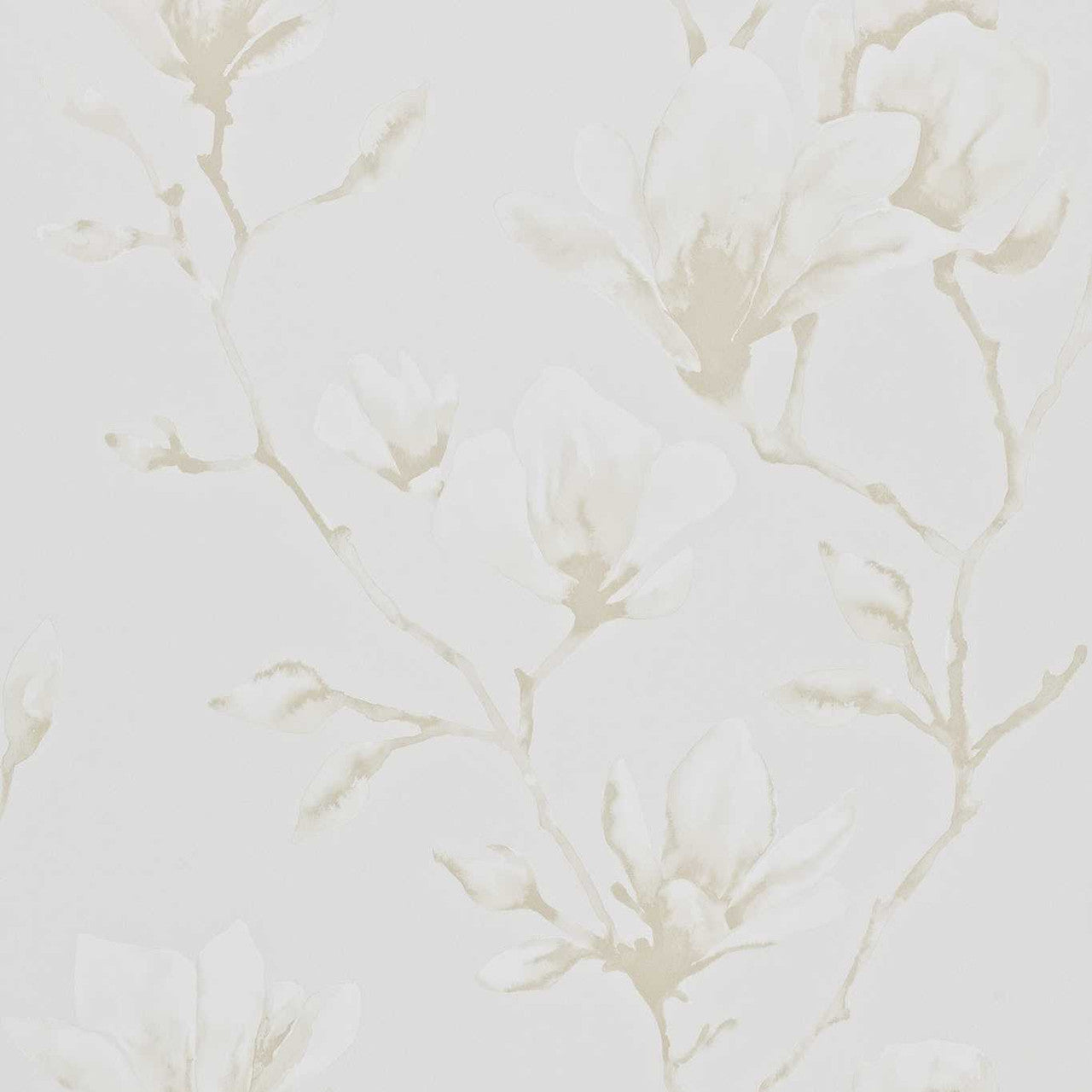 110877 Lotus Purity Pearl Wallpaper by Harlequin