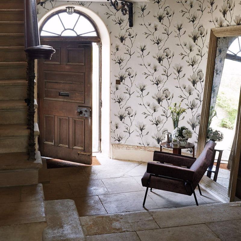 110878 Lotus Purity Rose Gold Wallpaper by Harlequin