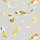 110901 Koi Colour 4 Saffron Wallpaper by Harlequin