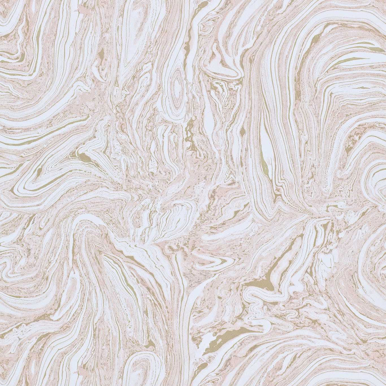 110917 Makrana Reflect Rose Quartz Wallpaper by Harlequin