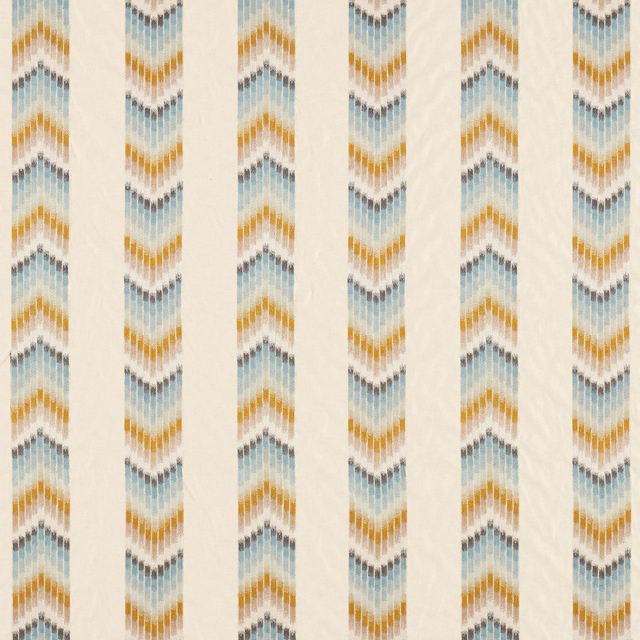 132764 Kengo Idyllic Gold/Topaz Fabric by Harlequin