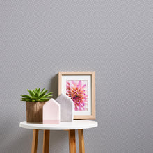 HO20005 Geo Maze Motif Home Grey Wallpaper By Galerie