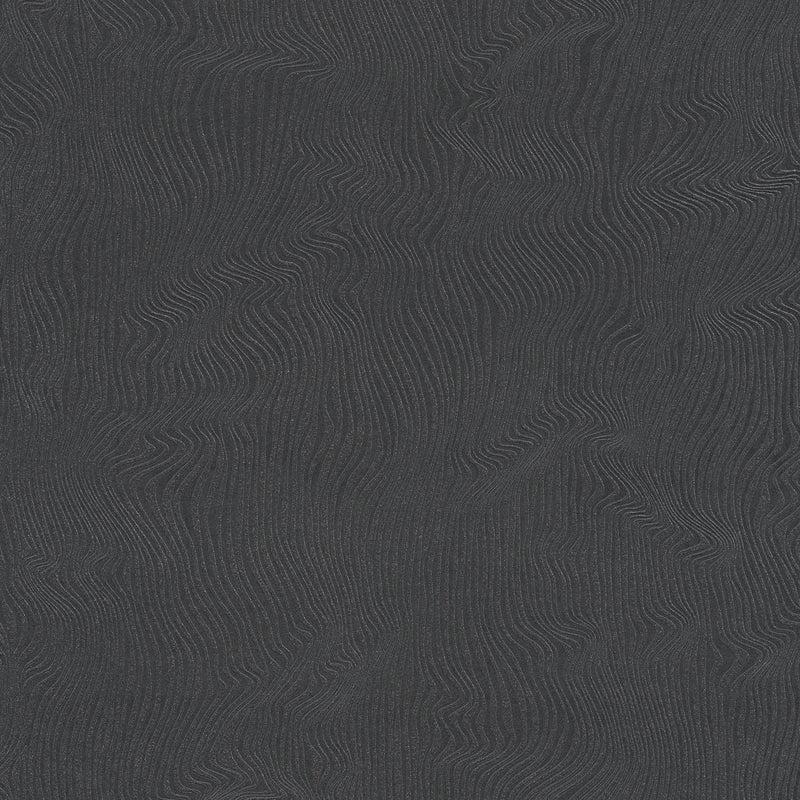 HO20022 Organic Waves Home Black and Grey Wallpaper By Galerie