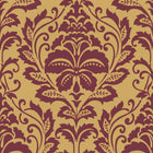 HO20027 Damask Motif Home Orange and Red Wallpaper By Galerie