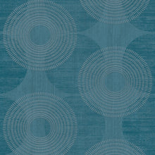 HO20032 Circles Motif Home Blue Wallpaper By Galerie