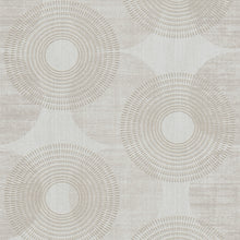 HO20040 Circles Motif Home Beige and Brown Wallpaper By Galerie
