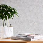 HO20051 Plaster Texture Home Grey, Gold and Metallic Wallpaper By Galerie