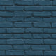 Brick Motif Home Blue and Black Wallpaper By Galerie