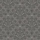 Deco Fan Black Elegance Wallpaper by Hoopla Walls