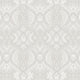 Ogee Damask Grey Elegance Wallpaper by Hoopla Walls
