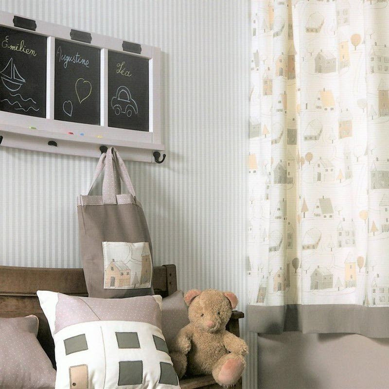 HPDM29886036 Rayure Happy Dreams Wallpaper by Casadeco