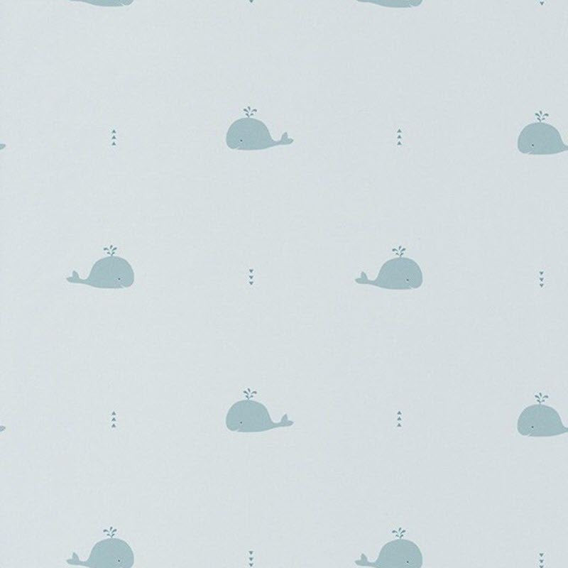 HPDM82796122 Whale Happy Dreams Wallpaper by Casadeco