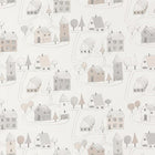 HPDM82841329 Small Village Happy Dreams Wallpaper by Casadeco