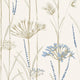 Gardinium Idyllic Chalk/Wedgwood/Gold Wallpaper by Harlequin