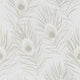 Orlena Purity Pearl Wallpaper by Harlequin