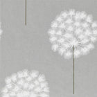 111889 Amity Purity Silver and Chalk Wallpaper by Harlequin