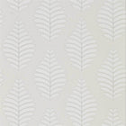 111898 Lucielle Purity Linen and Silver Wallpaper by Harlequin
