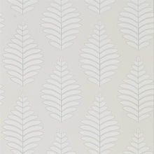 111898 Lucielle Purity Linen and Silver Wallpaper by Harlequin