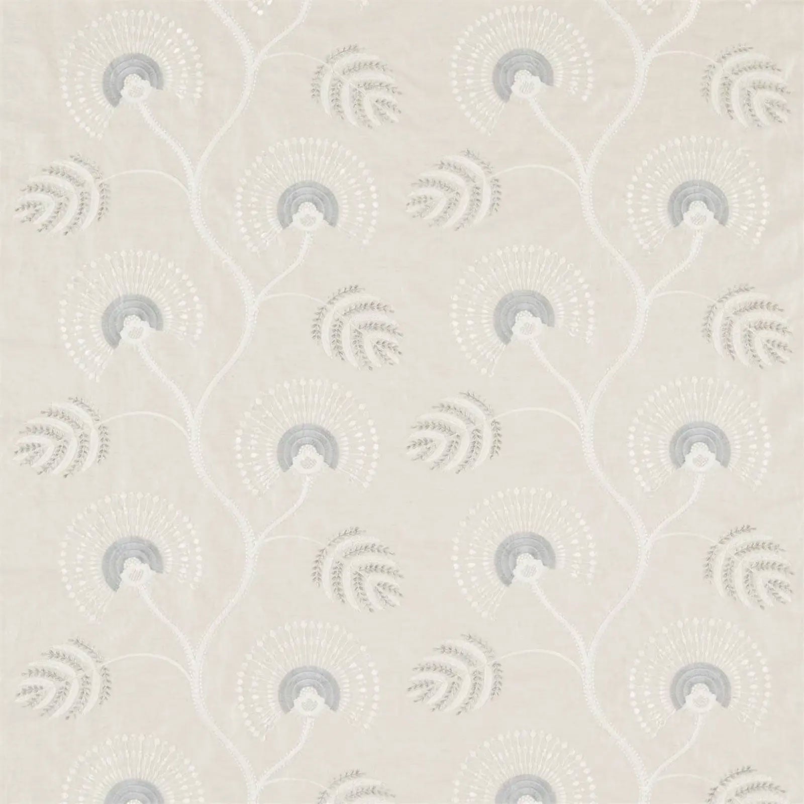 HPUT132653 Louella Seaglass/Pearl Fabric by Harlequin