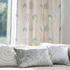 HPUT132653 Louella Seaglass/Pearl Fabric by Harlequin