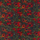Helianthus Colour 2 Vermilion Harissa Fig Leaf Harlequin Fabric