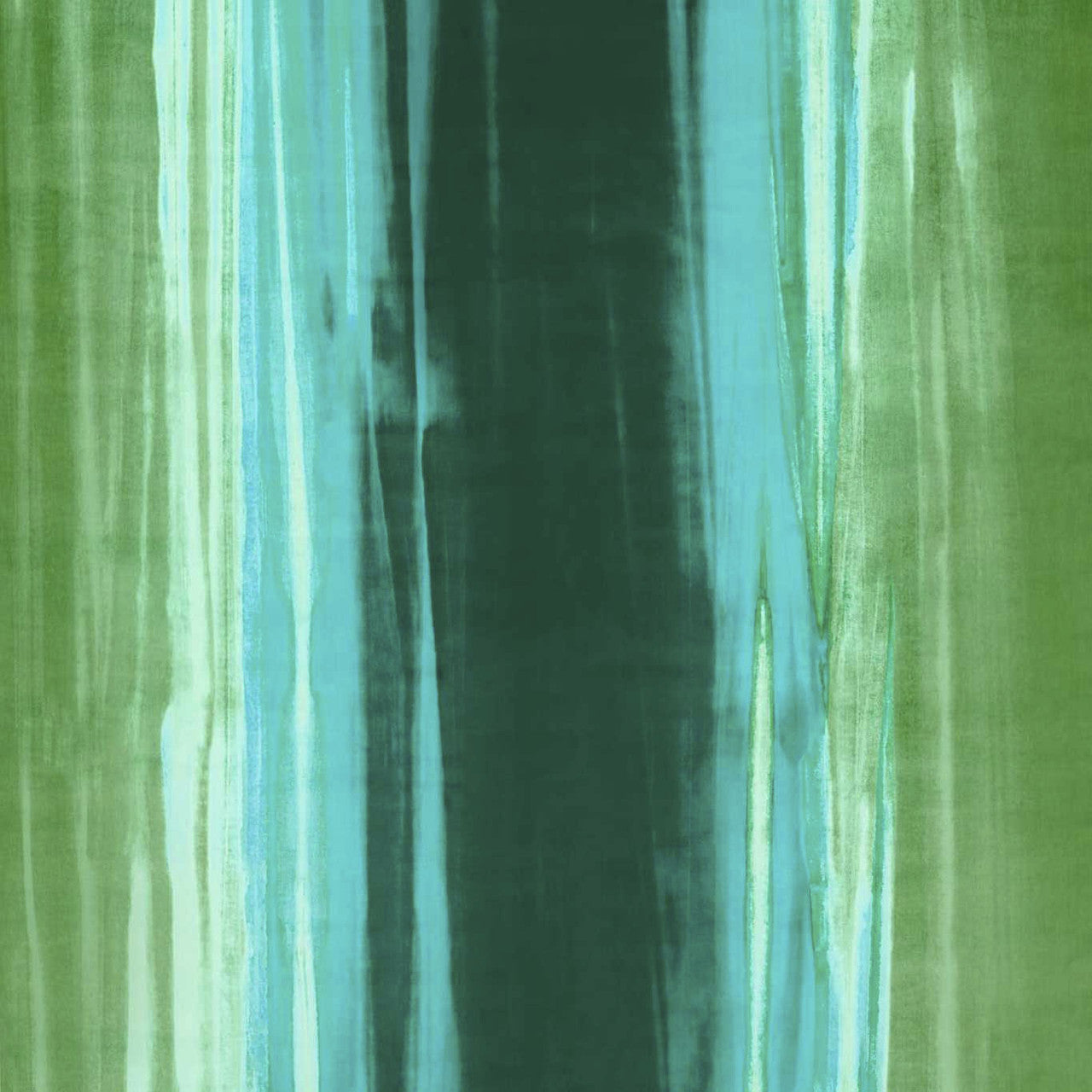 121079 Rewilded Colour 2 Emerald Azurite Palm Harlequin Fabric