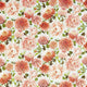 Dahlia Colour 2 Coral Fig Leaf Sky Harlequin Fabric