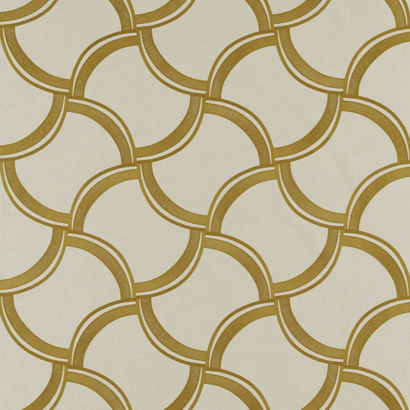 133874 Cognate Colour 2 Dijon Shiitake Harlequin Fabric