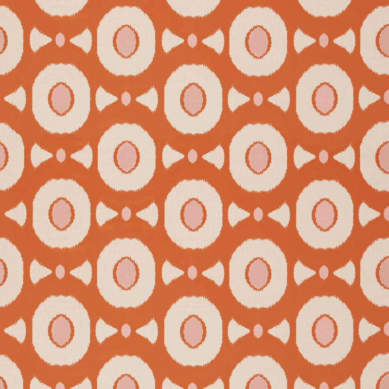 133887 Zinnia Colour 2 Clementine Peony Harlequin Fabric