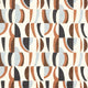 Torillo Reflect Black Earth/Cornflower/Walnut Harlequin Fabric