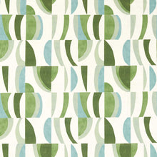 121206 Torillo Reflect Emerald/Azul/Pistachio Harlequin Fabric