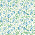 Fleur de Joie Idyllic Sky/Forest Fabric by Harlequin