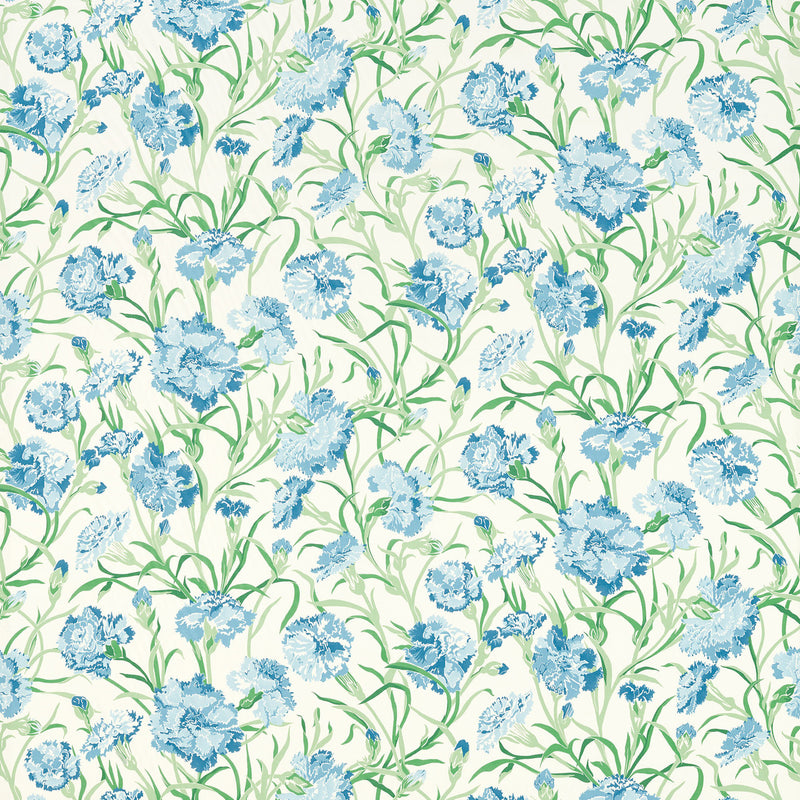 121248 Fleur de Joie Idyllic Sky/Forest Fabric by Harlequin